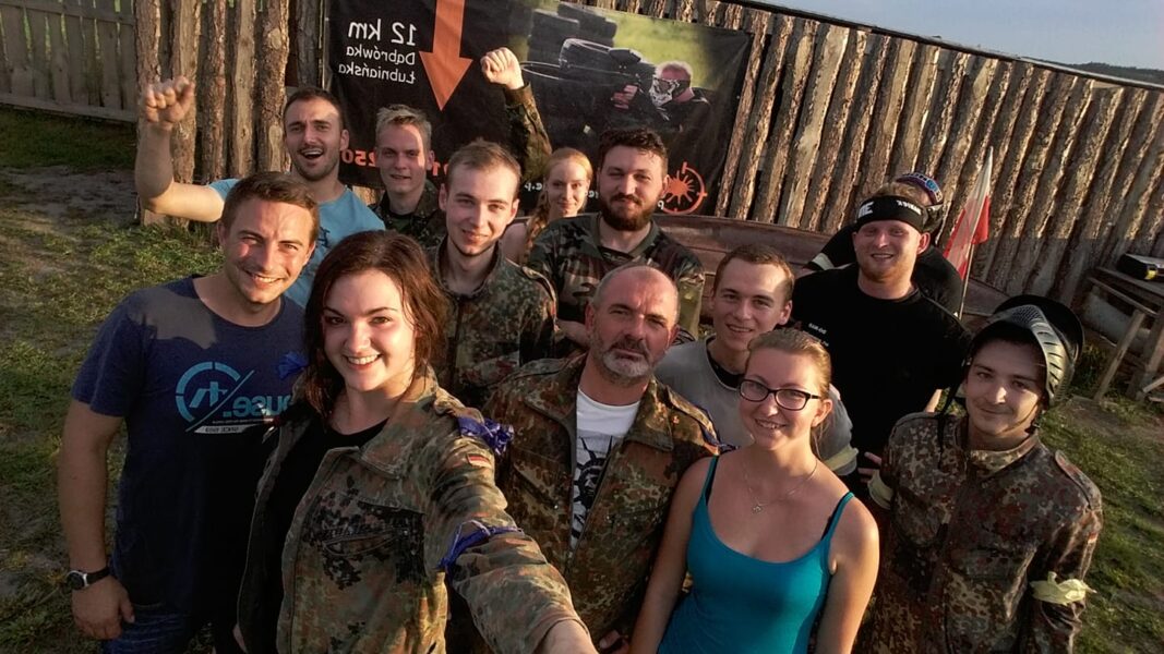 Ekipa uczestników gry otwartej - Paintball Arena Opole - 12.04.2022
